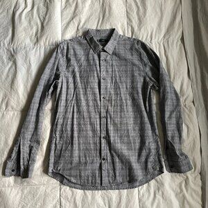 Vince Mens Long Sleeve Dress Shirt - Large (L)